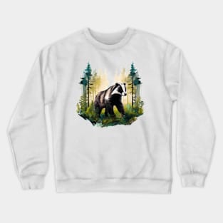 Badger Lover Crewneck Sweatshirt